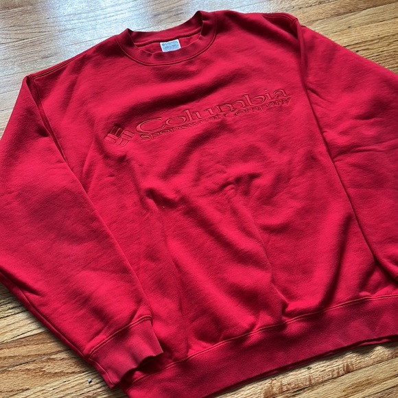 Vintage Columbia Sportwear Company Crewneck / Medium / Red - Picture 4 of 6